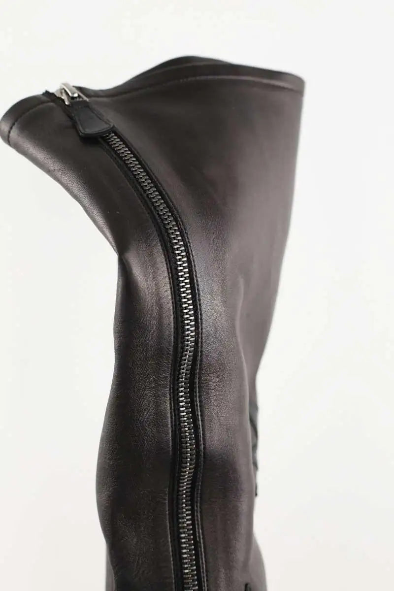 Bottes western Chanel  Noir