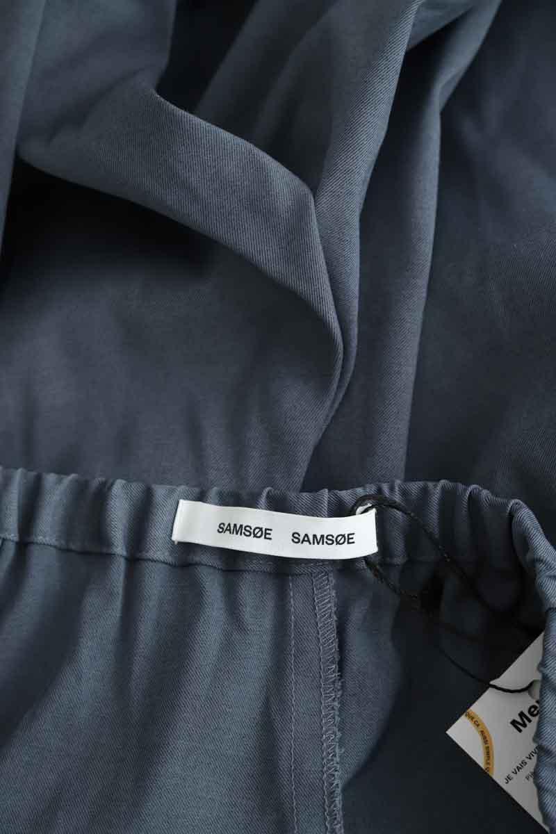 Pantalons Carot Samsoe Samsoe  Bleu