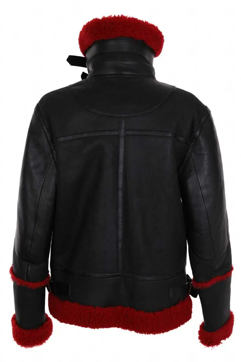 Veste Sandro Noir en Cuir