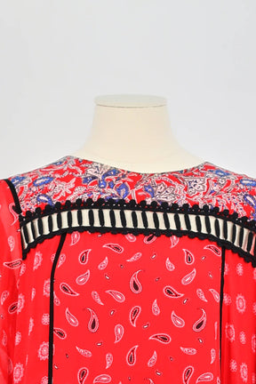 Maxi Claudie Pierlot  Rouge