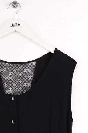 Robe Sessun Noir en Synthétique