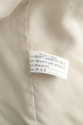 Blazers Helmut Lang  Beige