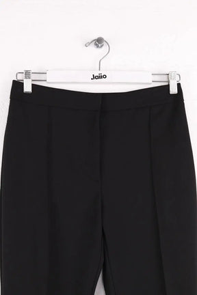 Pantalon droit Lacoste Noir en Synthétique