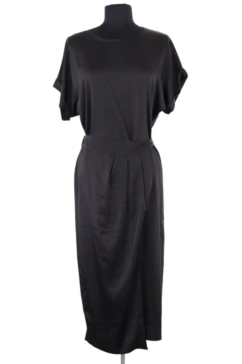 Robe Ba&Sh Noir en Synthétique, taille XS - Seconde Main
