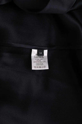 Robe Joseph Noir en Soie