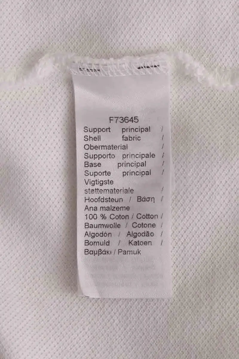 Robe Lacoste Blanc en Coton