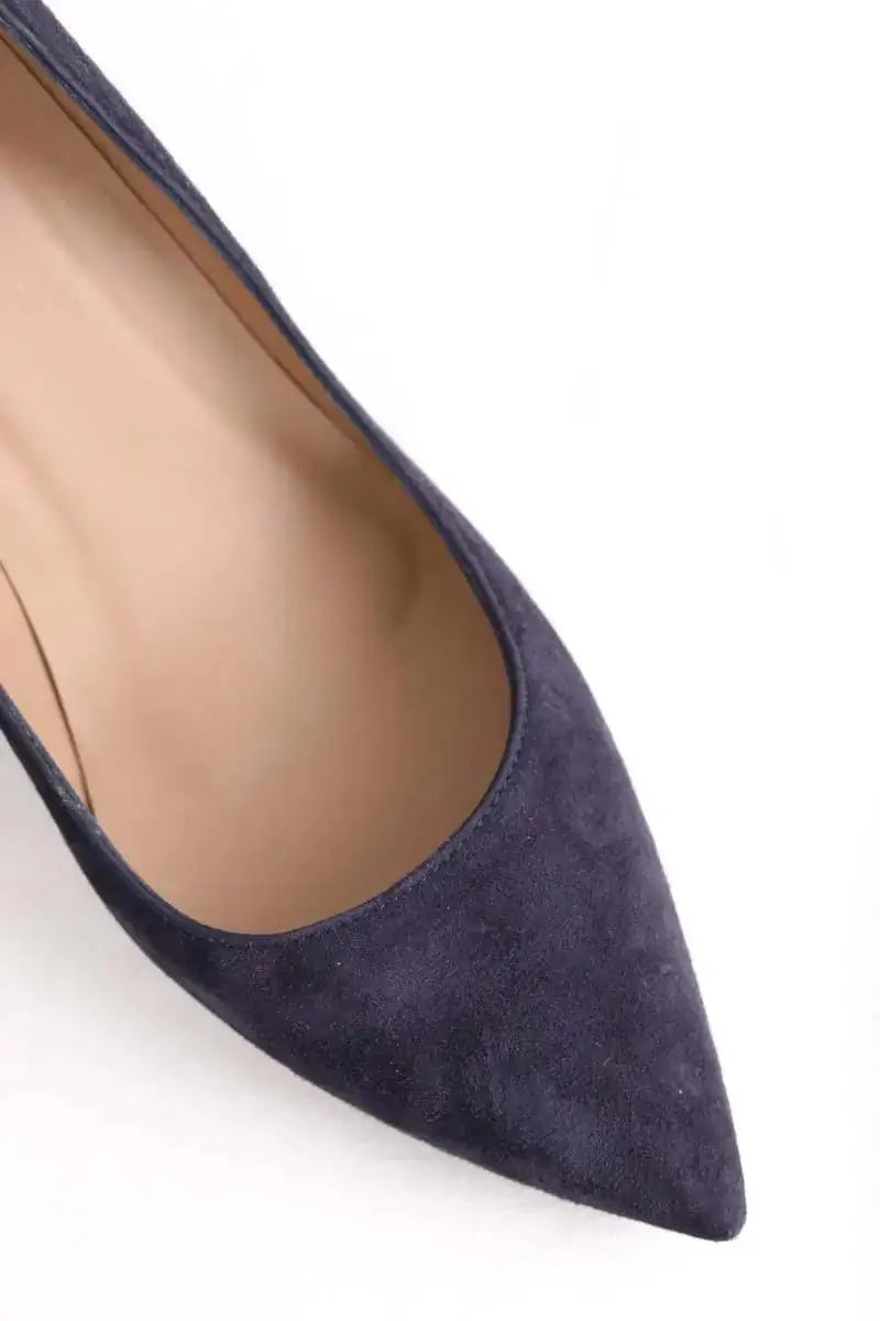 Talons LK Bennett Tess Marine en Daim