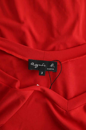 Top Agnès B.  Rouge