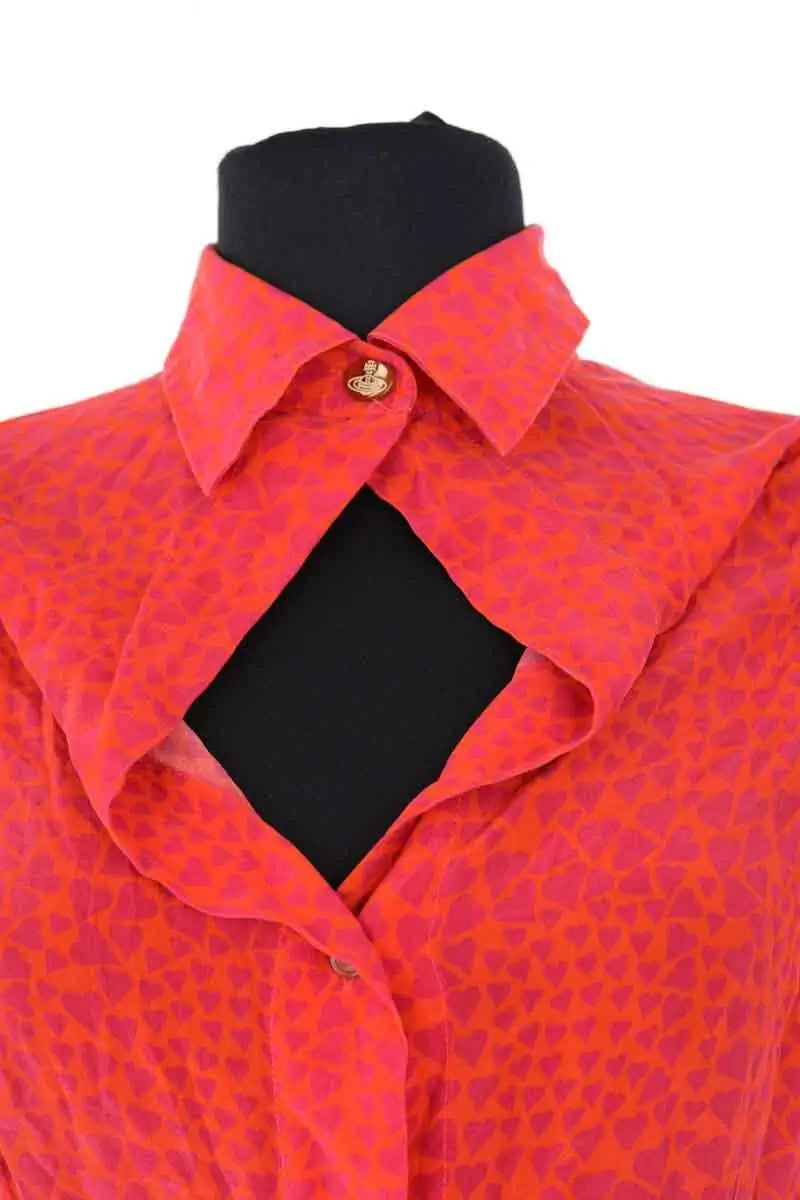 Chemise Vivienne Westwood Orange en Synthétique