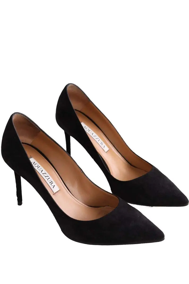 Talons Aquazzura Noir en Cuir