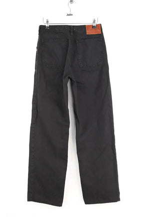 Jean large Tresse  Noir