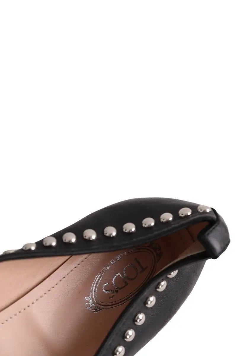 Ballerines Tod's Noir en Cuir