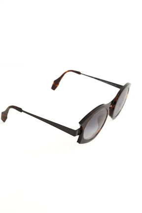 Lunettes de soleil Theo Flores  Marron