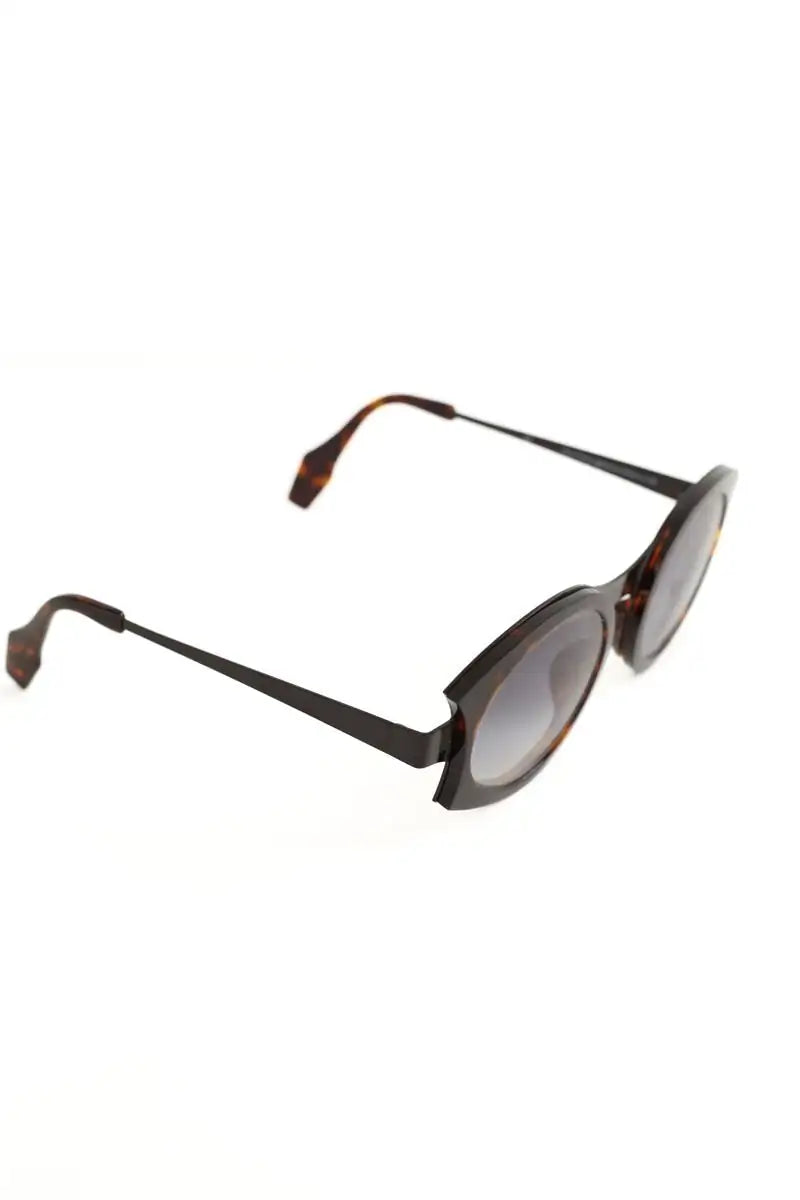 Lunettes de soleil Theo Flores  Marron