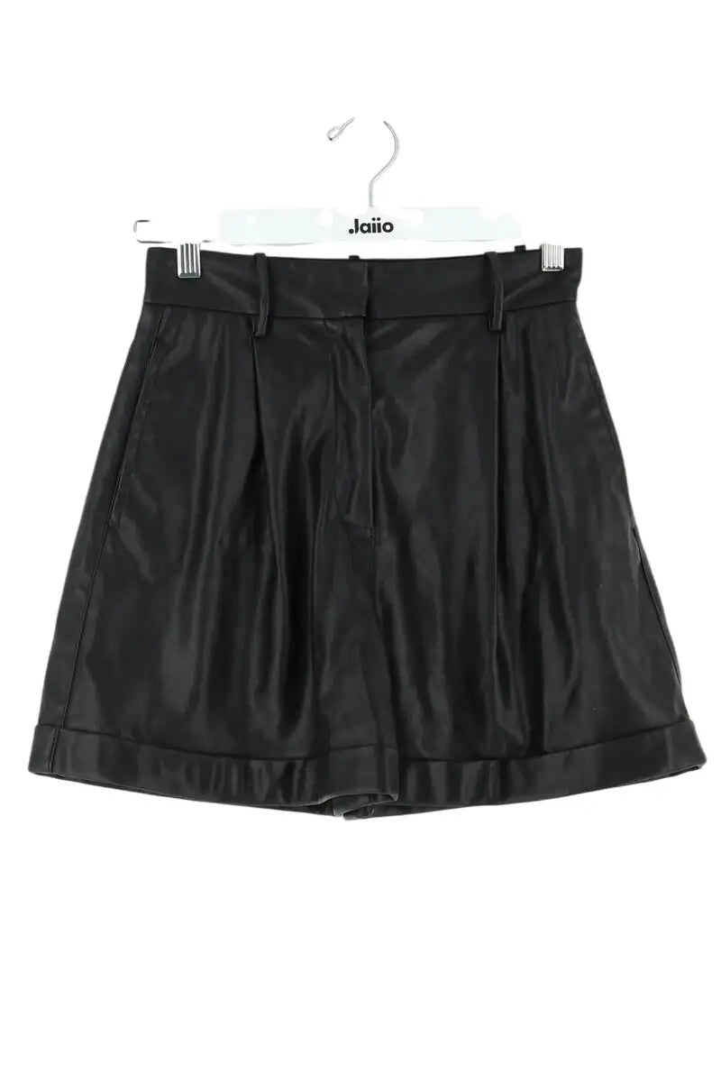 Short Pinko Noir en Synthétique, taille XS - Seconde Main