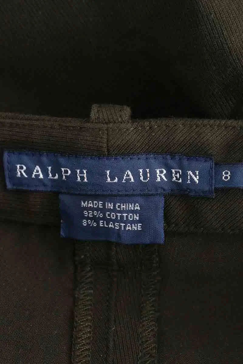 Pantalon d'Equitation Ralph Lauren Kaki en Coton