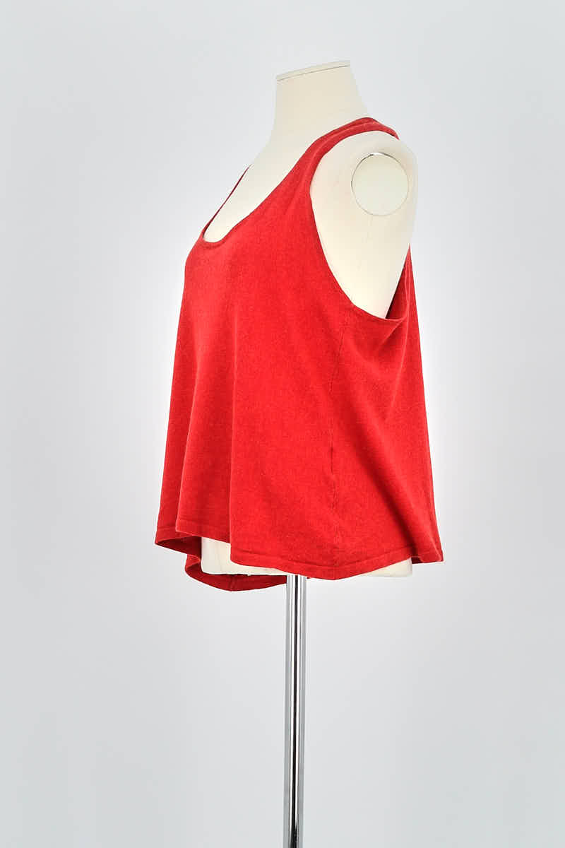 Tops sans manche Bash  Rouge