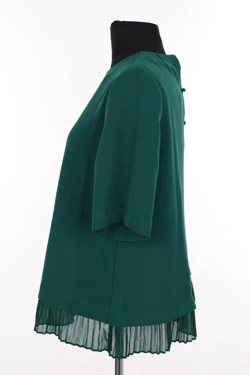Blouse Sézane Vert en Synthétique
