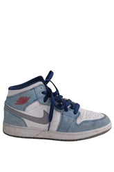 Baskets Nike Bleu en Cuir, taille 36 - Seconde Main