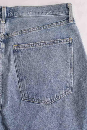 Jean droit Agolde Bleu en Coton
