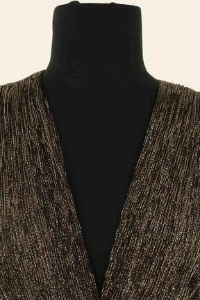 Robe Maje Doré en Synthétique