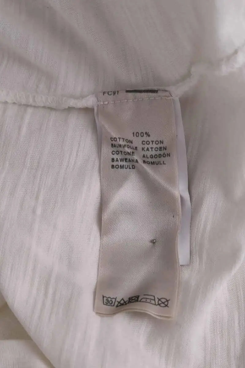 T-shirt 7 For All Mankind Blanc en Coton