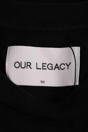 T-shirt Our Legacy Noir en Coton