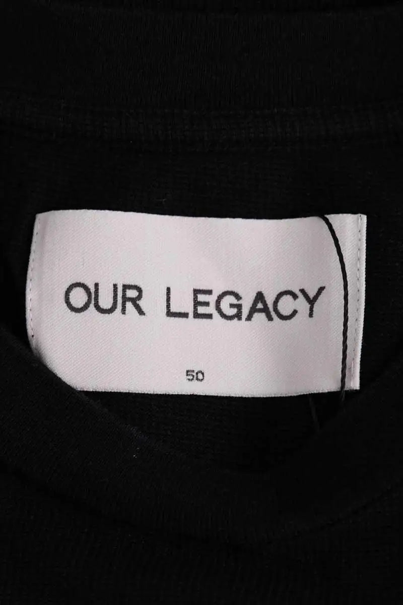 T-shirt Our Legacy Noir en Coton