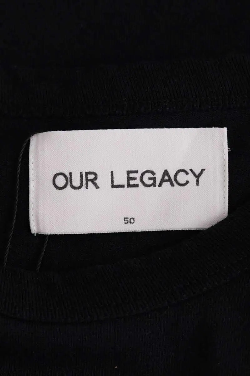 T-shirt Our Legacy Noir en Coton