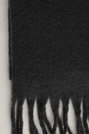 Foulard American Vintage Anthracite en Laine
