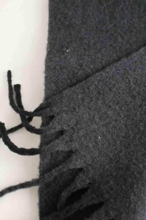 Foulard American Vintage Anthracite en Laine