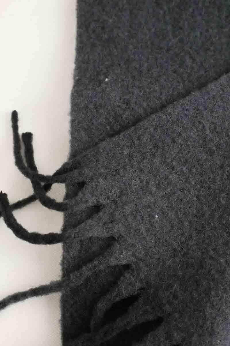 Foulard American Vintage Anthracite en Laine