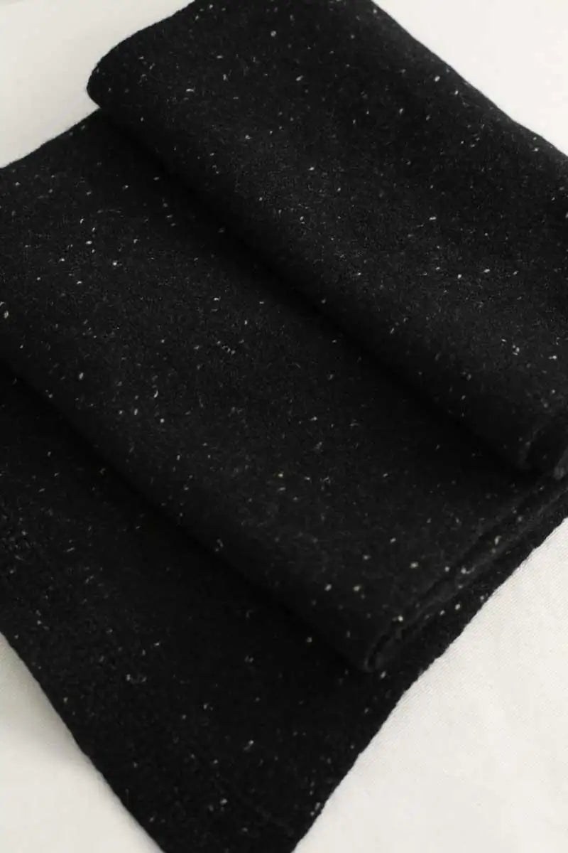 Foulard APC Noir en Laine