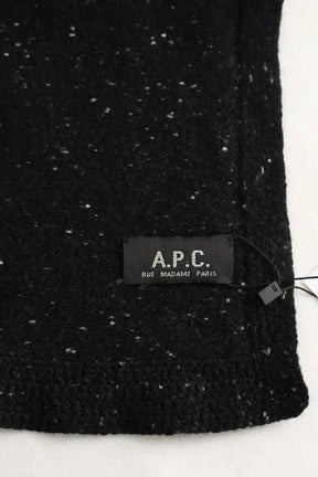 Foulard APC Noir en Laine