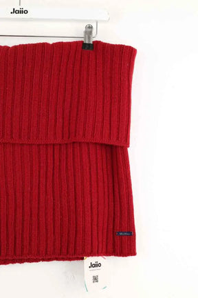 Foulard col Max Mara Rouge en Laine