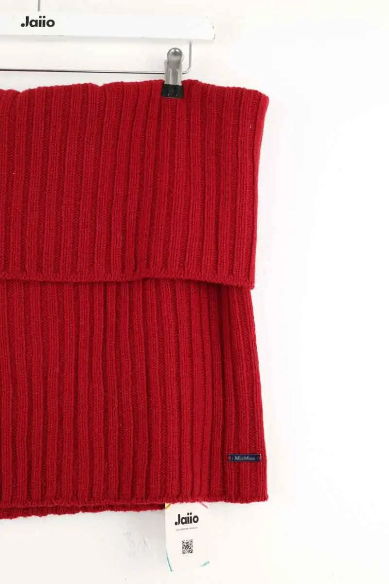 Foulard col Max Mara Rouge en Laine