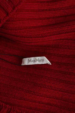 Foulard col Max Mara Rouge en Laine