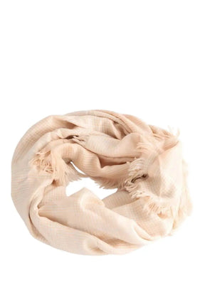 Foulard Eric Bompard Beige en Cachemire - Seconde Main