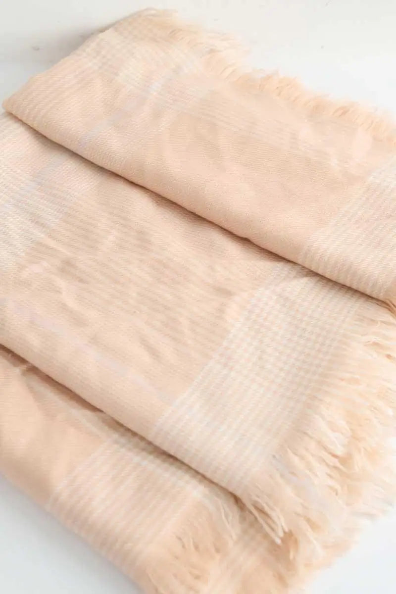 Foulard Eric Bompard Beige en Cachemire