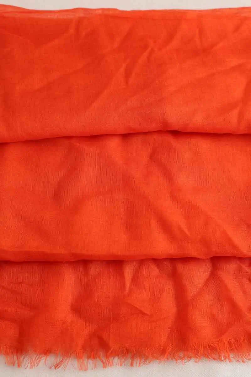 Foulard Gerard Darel Orange en Viscose