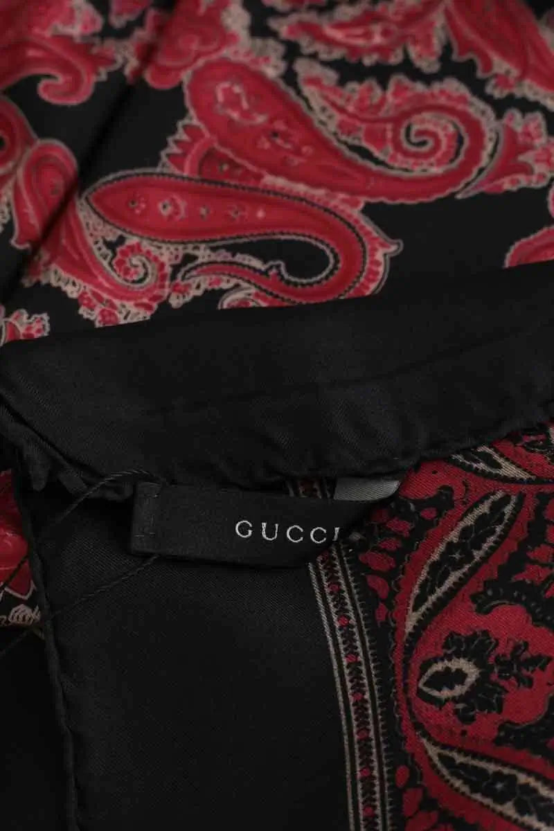Foulard Gucci Noir en Soie