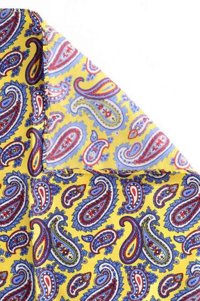 Foulard GUTTERIDGE Jaune en Soie