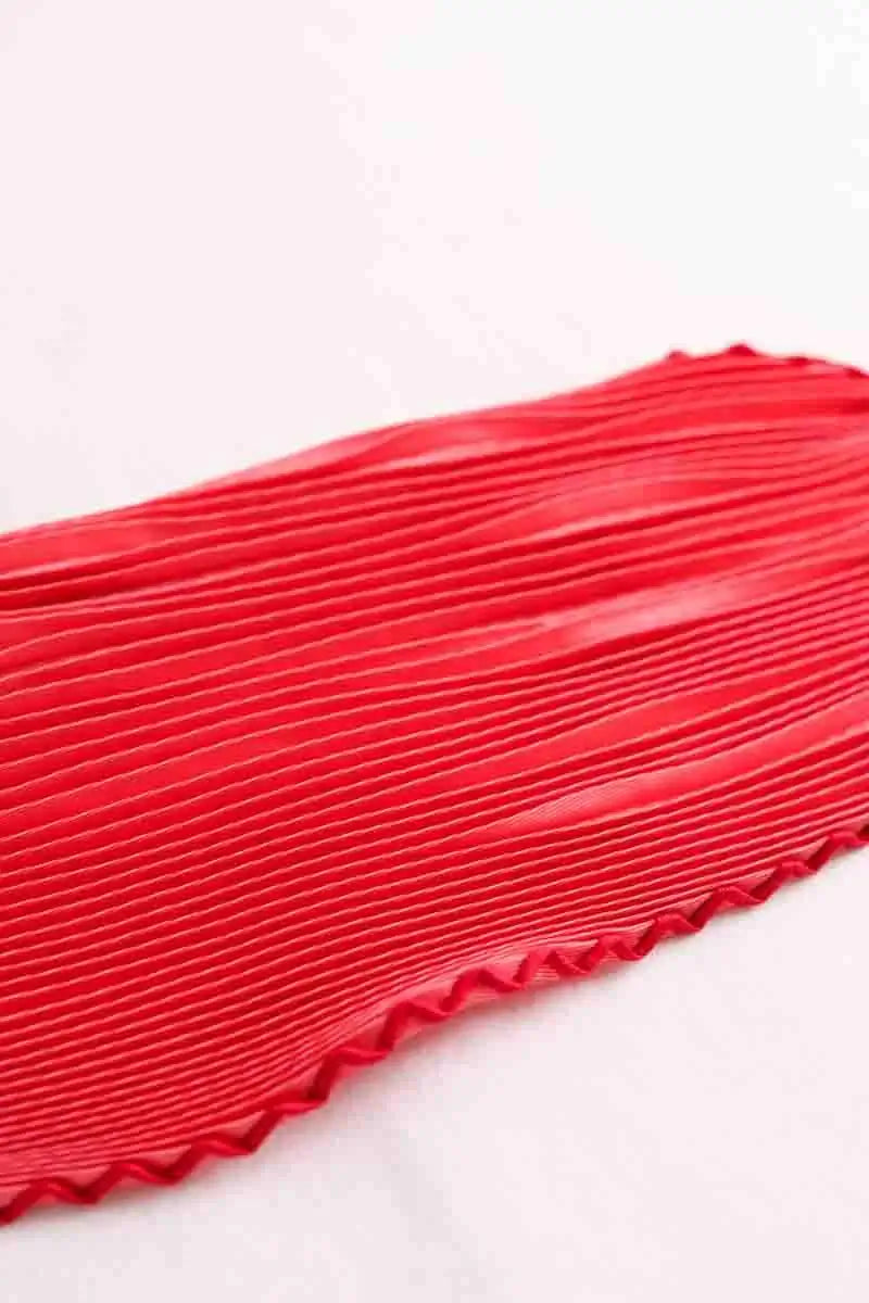 Foulard Hermès Rose en Soie