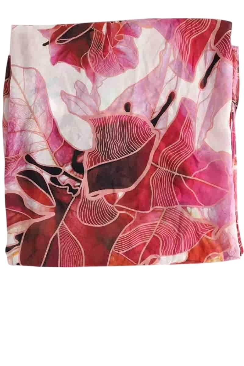 Foulard La Perla Rose en Soie - Seconde Main