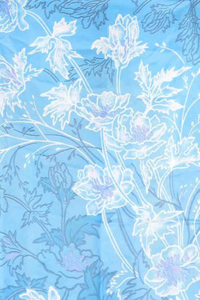 Foulard Nina Ricci Bleu en Soie