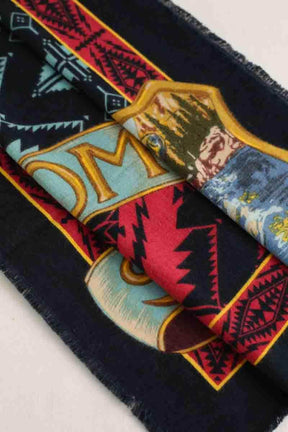 Foulard Ralph Lauren Marine en Coton