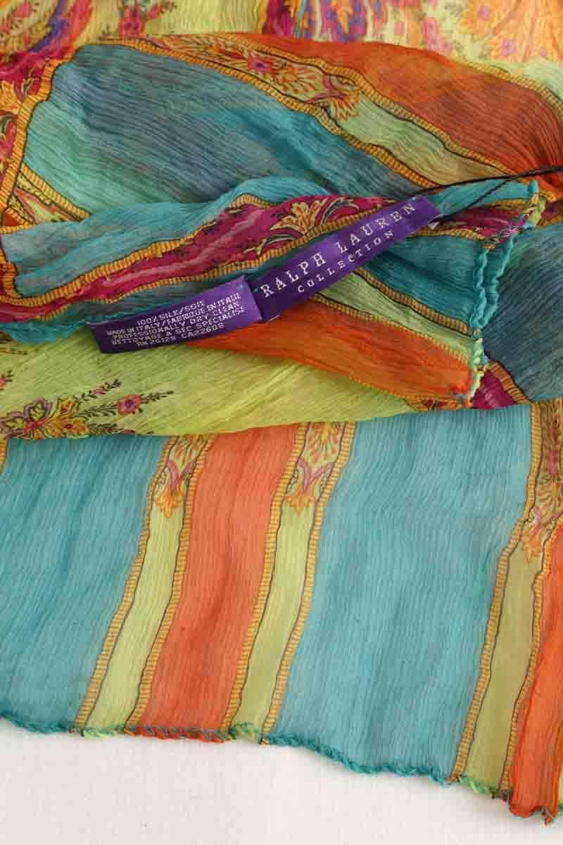 Foulard Ralph Lauren Multicolore en Soie