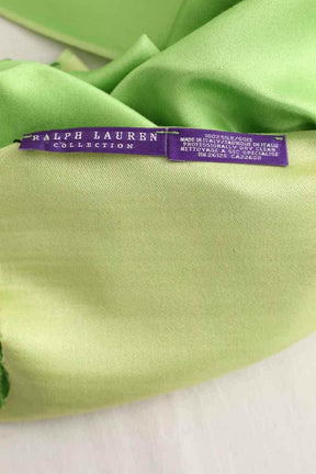 Foulard Ralph Lauren Vert en Soie