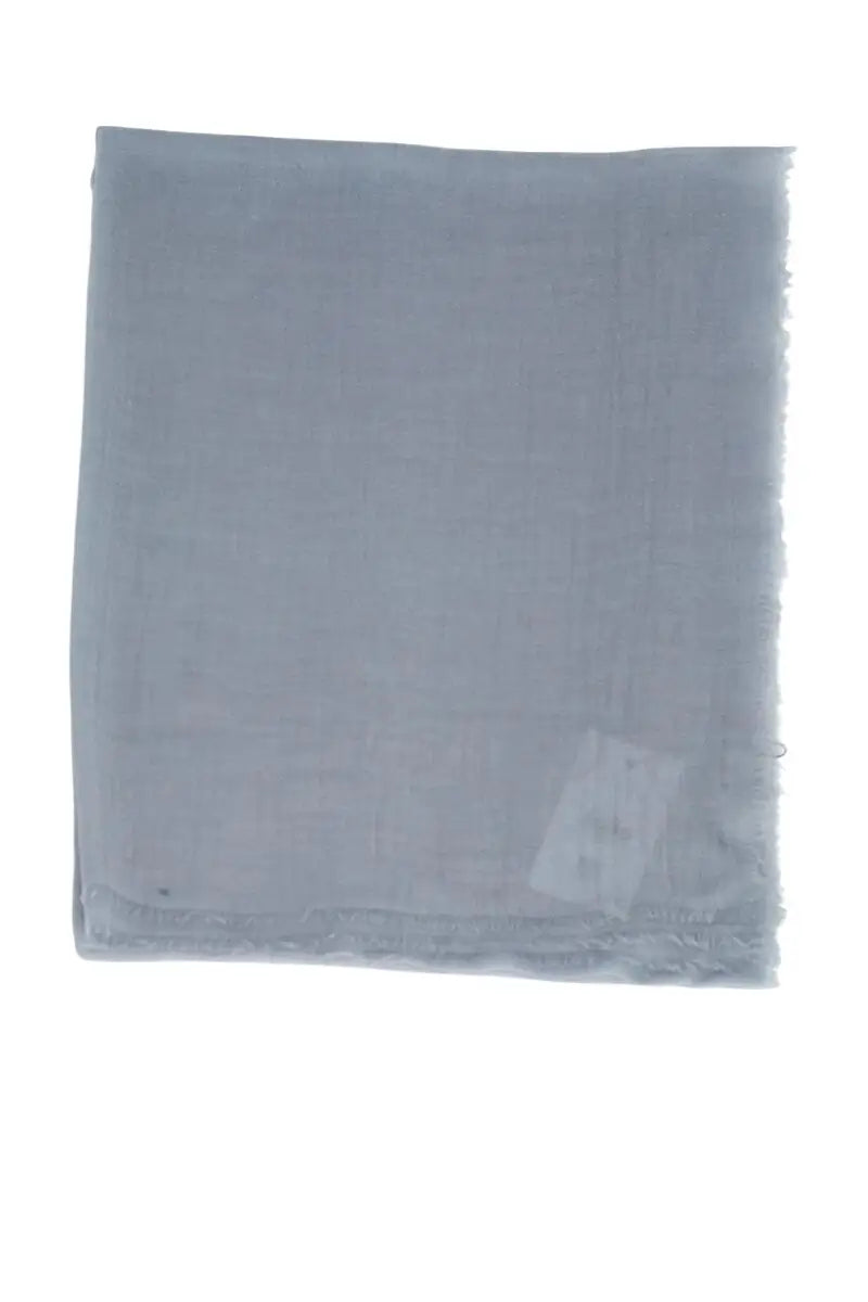 Foulard Richard Mille Bleu en Cachemire - Seconde Main
