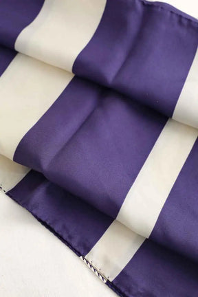 Foulard Saint Laurent Violet en Soie